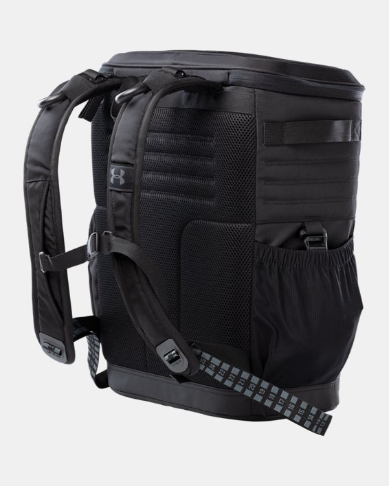 UA Sideline 25-Can Backpack Cooler, Black, pdpMainDesktop image number 0